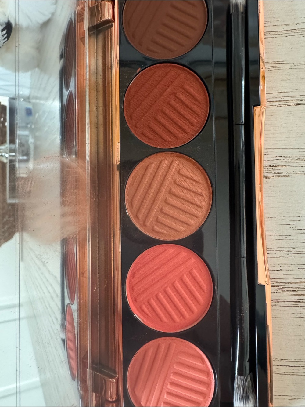 Warm Coral Eyeshadow Palette Sassy Siennas